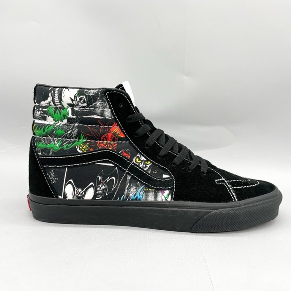 Vans x Disney Villains Sk8-Hi Mens 11 Sneaker Shoes 100th Anniversary‎ Limited